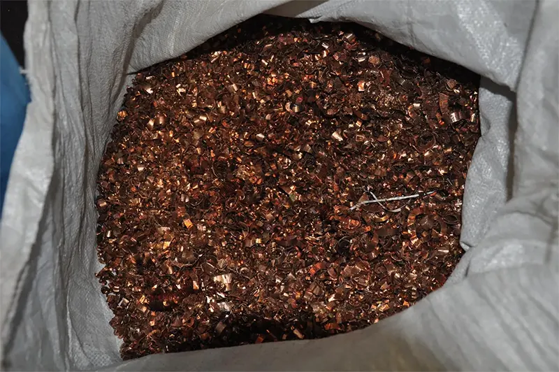 Before Pressing (Swarf&Chips)